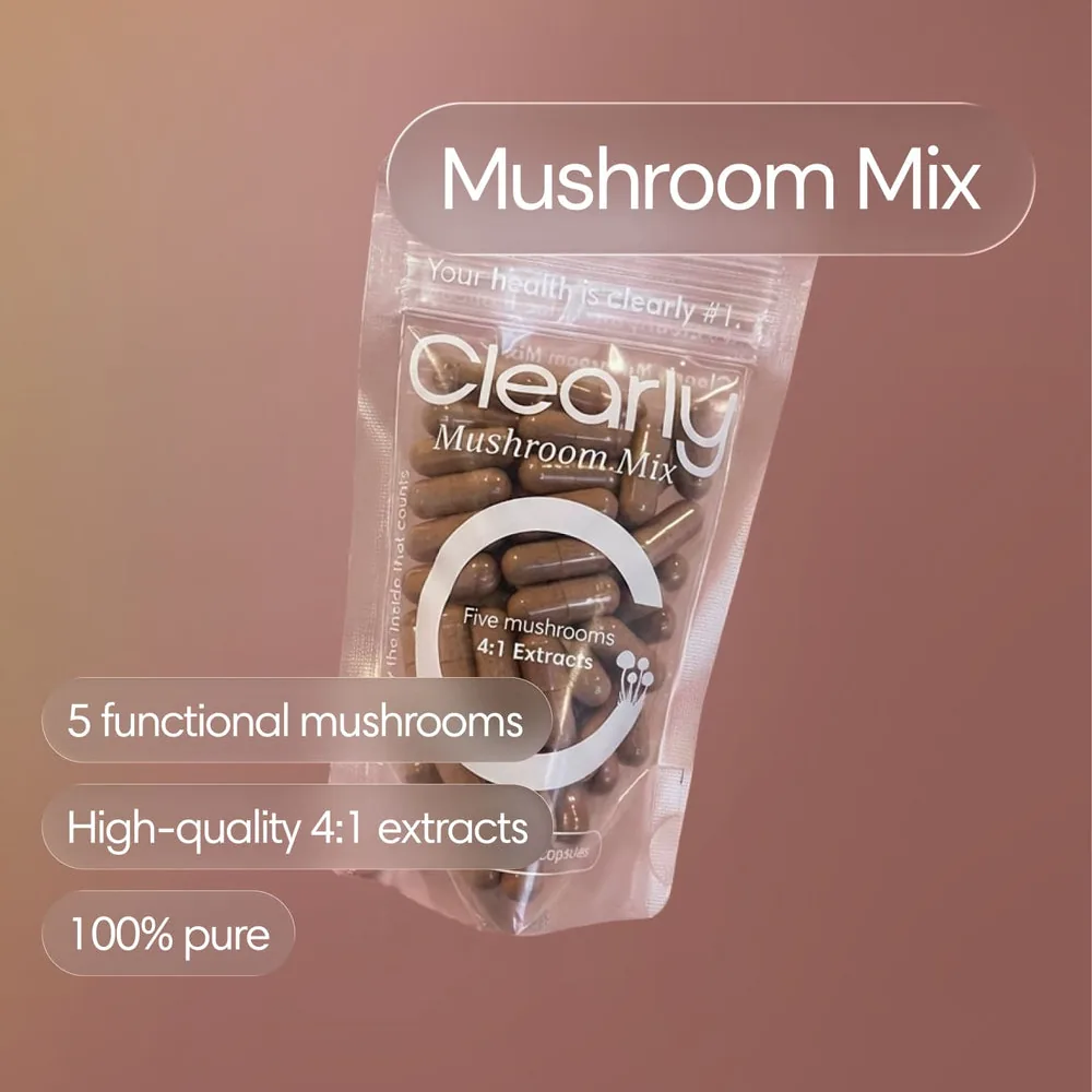 Mushroom Mix: 5 gatunków z beta-glukanami